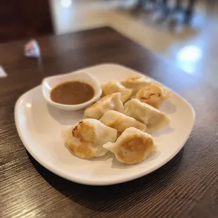 D12- Shrimp, Egg, and Chives Fried Dumplings