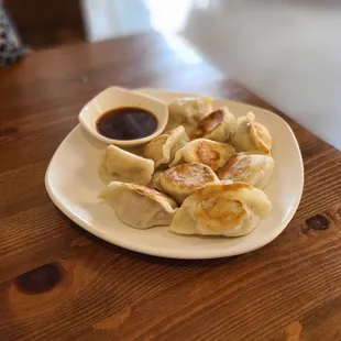 Pan Fried Pork &amp; Chinese Cabbage Dumplings
