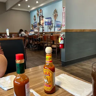 Clean dining room