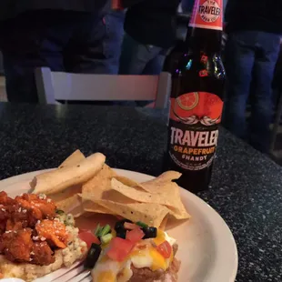 Traveller grapefruit beer was super good.