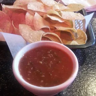Chips and salsa $2