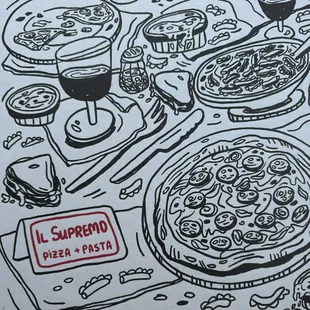 Pizza box.