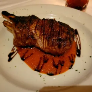 a plate of food on a table