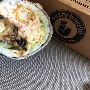 4. Dragon Ball Burrito with Snow Crab