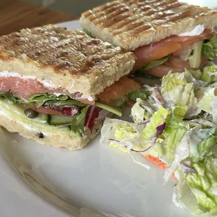 Smoked Salmon Panini