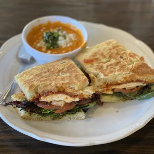 Mediterranean Chicken Panini