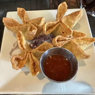 Smoked Salmon Rangoon