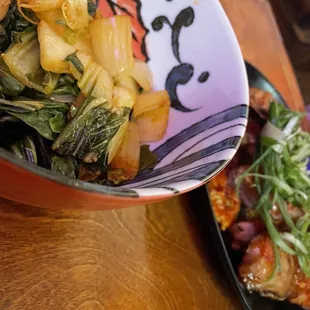 a plate of food