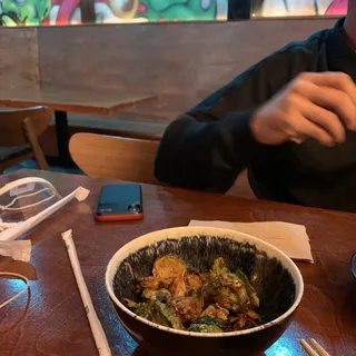 Fried Brussel Sprouts