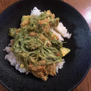 Grilled Shrimp Poke
