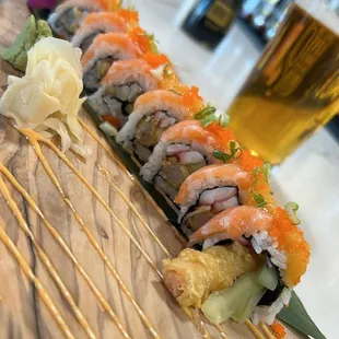 food, sushi, sushi and sashimi, sashimi