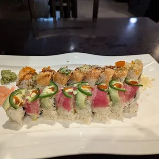 Queen roll on top and sunny roll in the bottom. 13 dollars each.