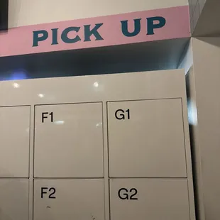 Adeline Food Hall pickup area