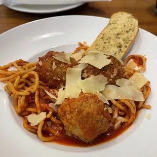 Spaghetti and Meatballs