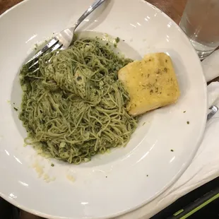 Basil Pesto Angel Hair Pasta