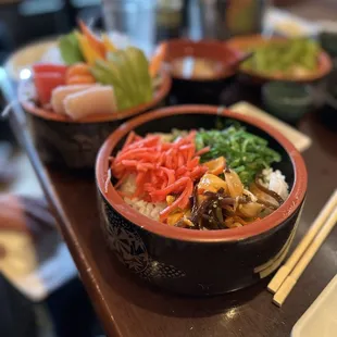 sashimi, food, sushi, sushi and sashimi