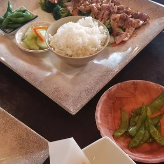 Yuzu Pepper Chicken Dinner