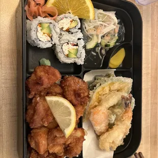 Chicken Kara-age bento