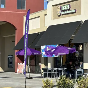 the outside of the store