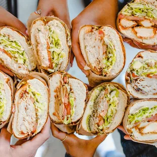 sandwiches, sandwich, food