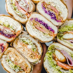 sandwiches, sandwich, food