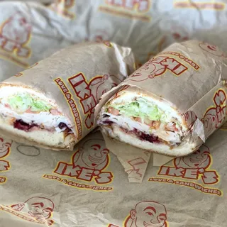 Going Home for Thanksgiving Sandwich