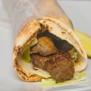 HOT BEEF SANDWICH
