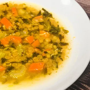 LEMON LENTIL SOUP