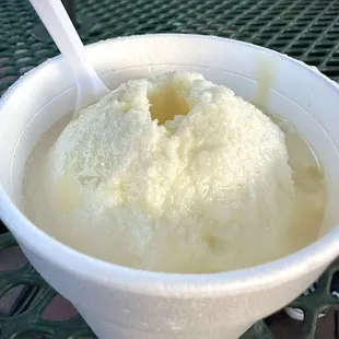 Pina colada w/ condensed milk