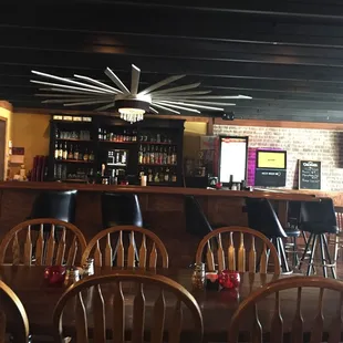 Nice bar area