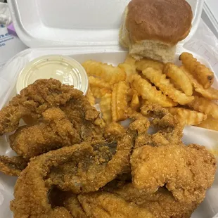 6 Pieces of Whiting with Fries