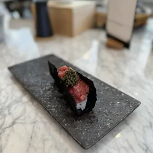 Toro and caviar