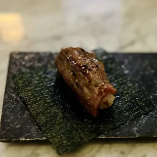 Torched A5 wagyu