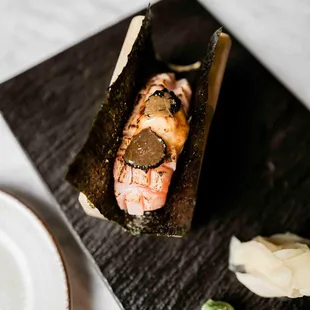 Salmon Truffle Hand Roll