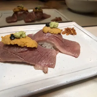 A5 WAGYU sushi