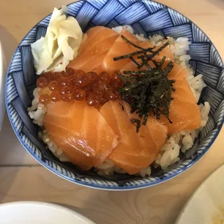 Salmon Ikura Don