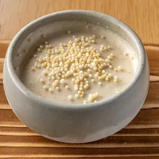 Homemade shio koji ice cream