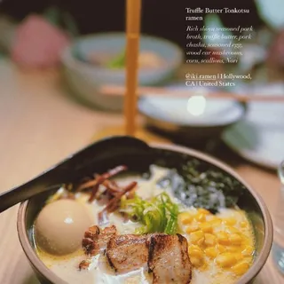 Truffle Butter Tonkotsu Ramen