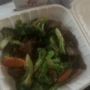 Oyster Sauce Broccoli with beef