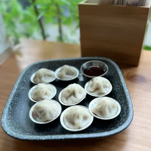 xiao long bao or soup dumplings