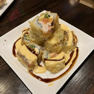 Tres Amigos Deep Fried Roll