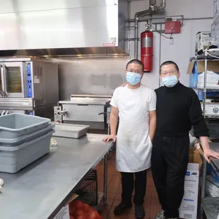 Sun's catering chefs.