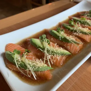 Salmon Carpaccio