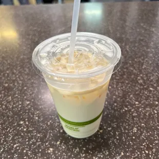 Iced Ginger Turmeric Latte