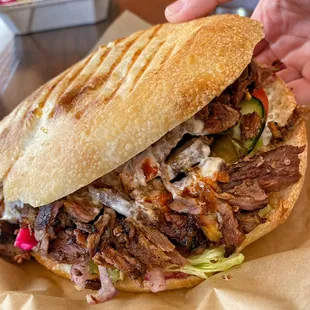 Beef Döner Sandwich