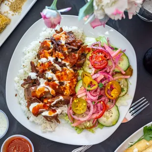 Beef Döner Plate