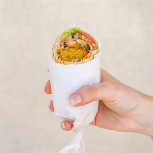 The Falafel Wrap