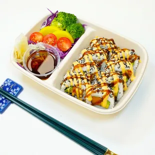 sushi and sashimi, food