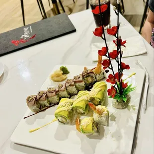 sushi and sashimi, sashimi, food, sushi