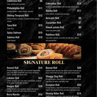 bagels, menu